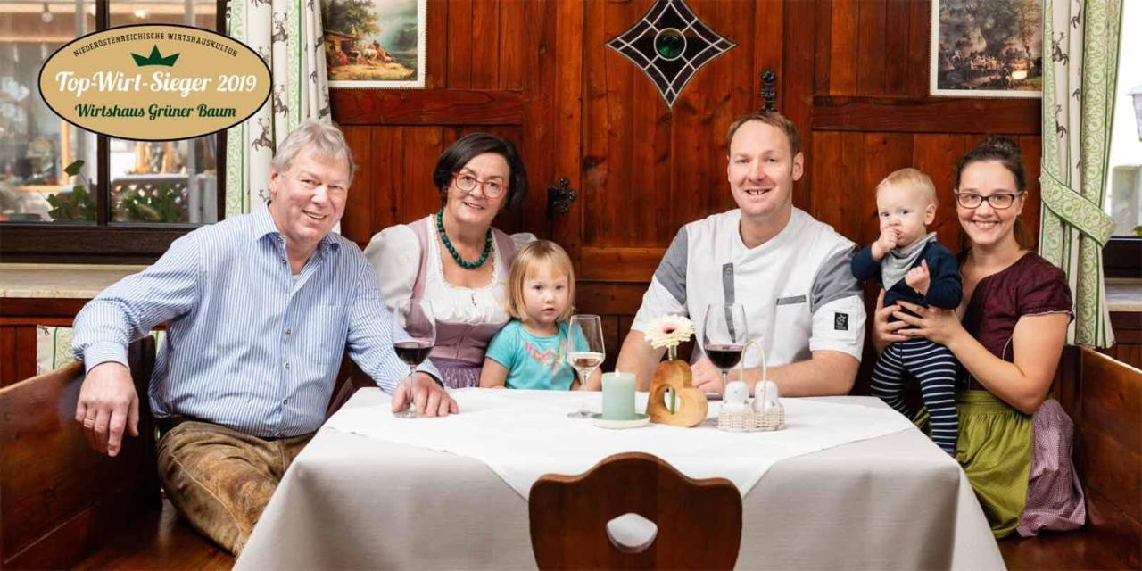 Gasthof Gruener Baum Kirchberg am Wechsel Buitenkant foto