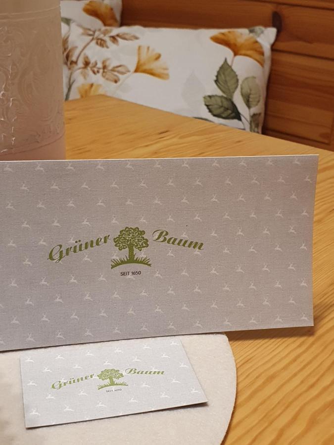 Gasthof Gruener Baum Kirchberg am Wechsel Buitenkant foto