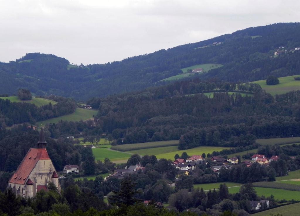 Gasthof Gruener Baum Kirchberg am Wechsel Buitenkant foto